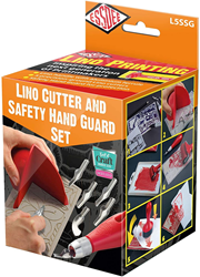 Essdee Linocut Safety Guard Set 5 Cutters