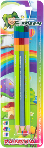 Jolly Supersticks Kleurpotloden Regenboog 3 stuks