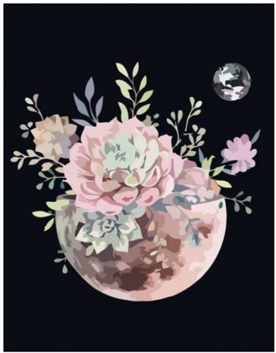 Rosa Start Schilder op Nummer Bloemenplaneet 35x45 cm