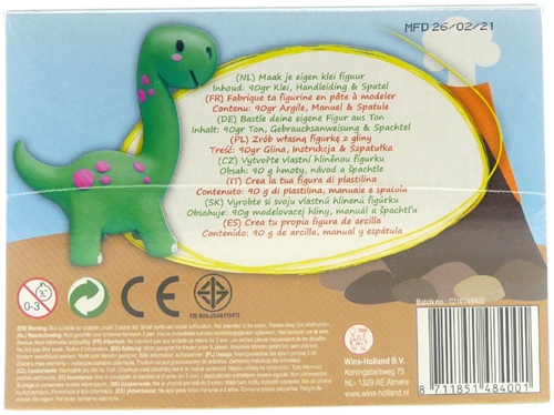 Clay Figure Set Dinosaur-2