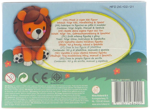 Clay Figure Set Lion-2