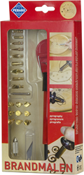 Pebaro Houtbrander Set Deluxe met 20 Opzetstukken