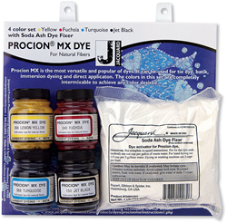 Jacquard Procion Tie Dye Set 4 colors