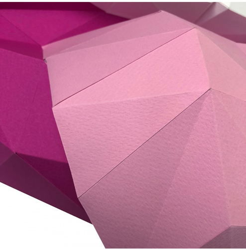 Wizardi 3D Papercraft Lippen 36x50x15 cm-2
