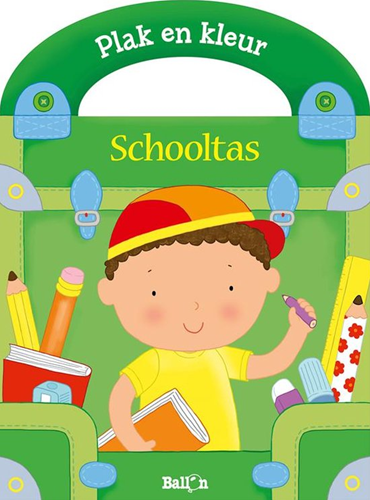 Wins Plak en Kleurboek Schooltas