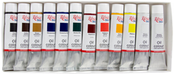 Rosa Studio Olieverf Set 12x20ml