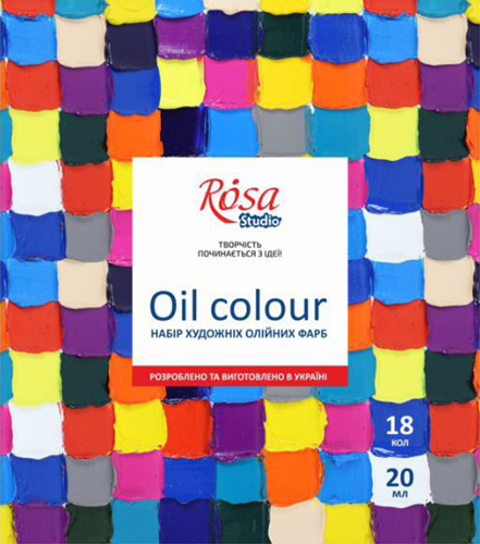 Rosa Studio Olieverf Set 18x20ml-2