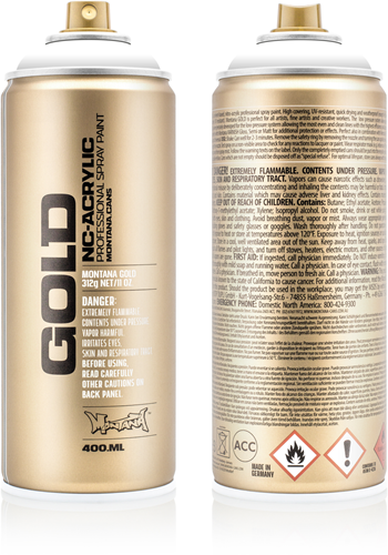 Montana Gold Spuitbus 400 ml Shock White