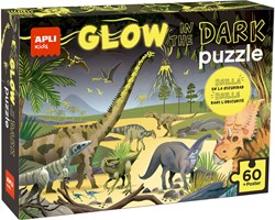 Apli Puzzel Glow In The Dark Dinos