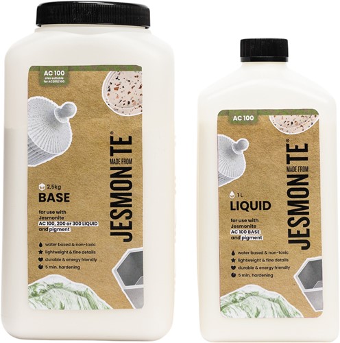 Jesmonite AC100 Box Duoset 1L Liquid & 2,5Kg Base-3
