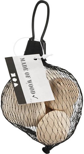 CC Houten Paddestoelen 4,5-6,5 cm 3 stuks
