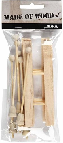 CC Houten Skies 11x3,8 cm 3 sets