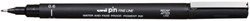 Uni Pin Fineliner Zwart 0,6 mm
