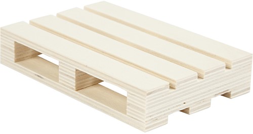 CC Triplex Mini Palet Horizontaal l: 12cm b: 8cm h: 2,5-3