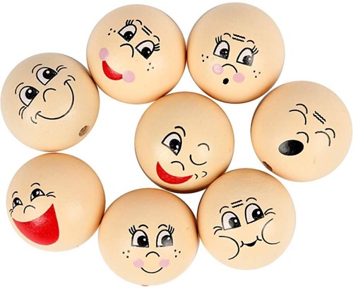 CC Heads, light beige, Dia. 30 mm, 16 pc/ 1 pack-2