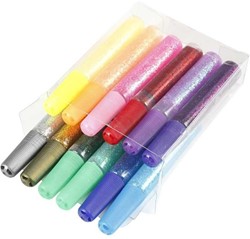 CC Glitterlijm Set Multigekleurd 12x10 ml