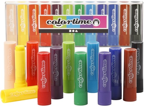 Colortime Soft Color Sticks Set 12 stuks