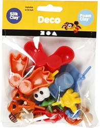 CC Body Parts, assorted colours, size 0,8-6,8 cm, 26 pc/ 1 pack