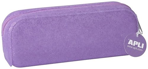 Apli Etui Soft Glitter Lila