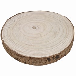 Houten Boomstam Schijf 25 cm met schors