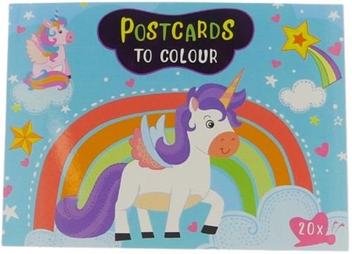 Wins Postkaarten Unicorn 16x12 cm 20 stuks