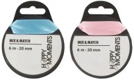 Satijnlint 20 mm 6 m