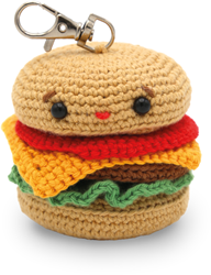 Hardicraft Hamburger Keychain Crochet Kit