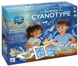 SentoSphère Planète Science Ontdekken Cyanotype