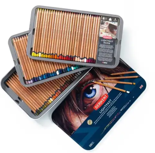 Derwent Lightfast Set with 100 Pencils-2
