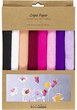 Crepe paper for flowers