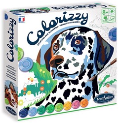 Colorizzy Paint by Number Set Dogs