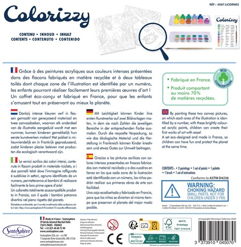 Colorizzy Painter by Numbers Unicorn-2