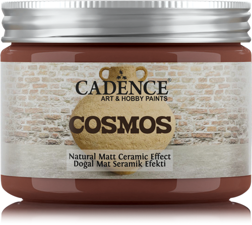 Cadence Cosmos Naturel Matt Keramiek Verf 150 ml Rusty Brown