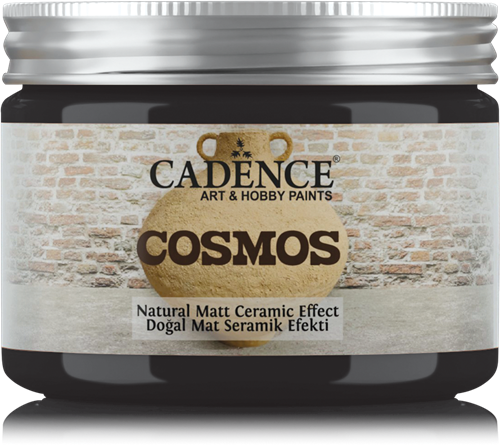 Cadence Cosmos Naturel Matt Keramiek Verf 150 ml Black