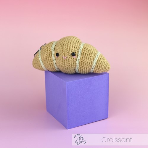 Hardicraft Haakpakket Sleutelhanger Croissant-3