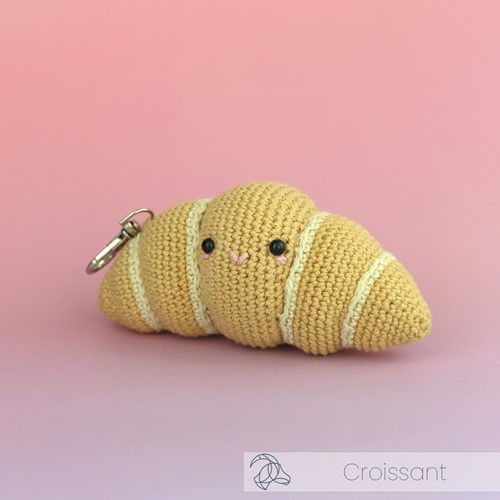 Hardicraft Haakpakket Sleutelhanger Croissant-2