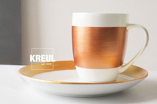 Kreul Glas- en Porseleinverf Set 6x20 ml Classic Metallic-3