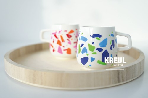 Kreul Glas- en Porseleinverf Set 6x20 ml Color Living-3