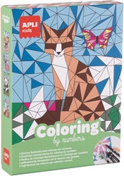 Apli Kleuren Op Nummers Set