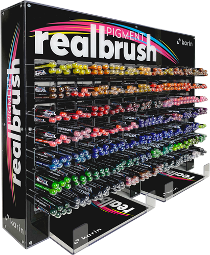 Karin Realbrush Pigment  Display 504 stuks