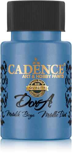 Cadence Dora Acrylverf Metallic 50 ml Tidal Blue