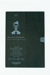 SMLT Papiermap Schetsen A4 165gr 30 vel Zwart