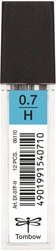 Tombow Vulpotlood Vullingen 0,7 mm H 12 stuks