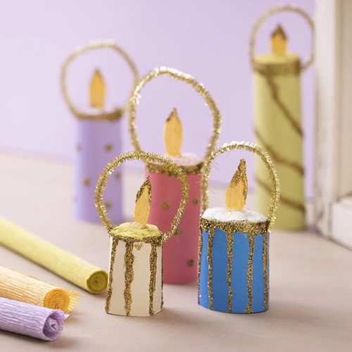 CC Chenille thread Pastel colors 30 cm x 6 mm 25 piece-2