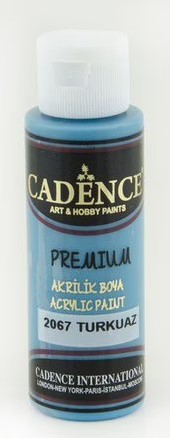 Cadence Premium Acrylverf 70 ml Turquoise 2067