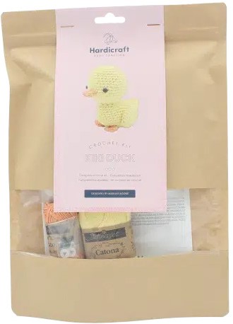 Hardicraft Haakpakket Kiki Eend 10 cm-2