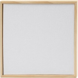 CC Canvas Panel With Frame 15.8x15.8 cm 280 gr white