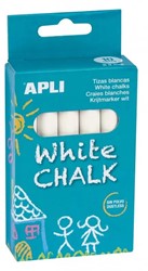 Apli Chalk Set White 10 pcs