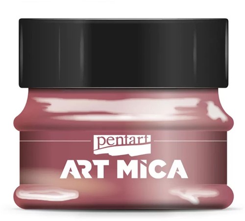 Pentart Art Mica Pigment Poeder Super Rood 9gr