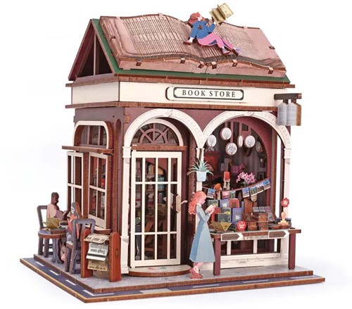 GC 3D Bookshop Scene-3